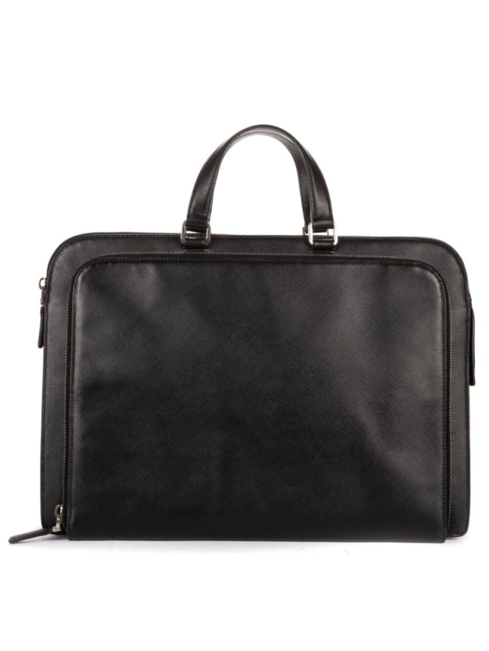 Prada Business Bag Black Saffiano Luxe Leather - Picture 5 of 11